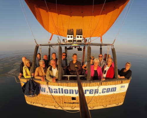 Ballonvaart Sint Maartensdijk naar Wolphaartsdijk